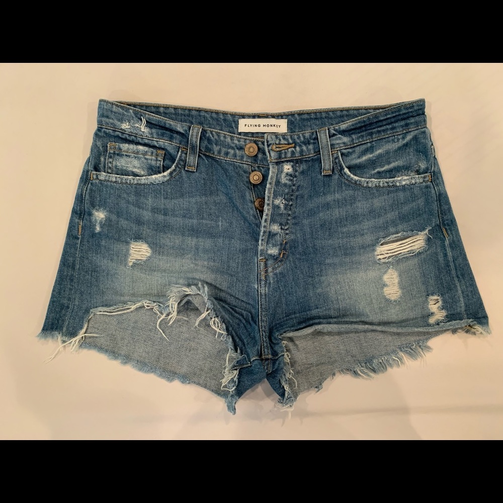 Flying Monkey Jean Shorts- Size 27